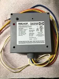 R.I.B. #243P Enclosed Relay 3 Pole Single-Throw 24v ac/dc New in Box - Picture 1 of 1
