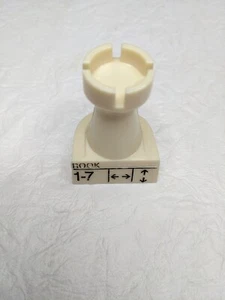 White Rook Chess Piece Collectors Chess Teacher Replacement Pieces Cardinal - Picture 1 of 3
