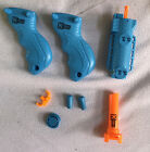 K'nex K Force Battle Bow Spares -8 pieces-blue & Orange Inc. 2 x Handles, VGC
