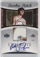 2004 Upper Deck Exquisite Collection /225 Luke Jackson RPA Rookie Patch Auto RC