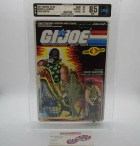 Nueva Vintage Hasbro GI Joe Croc Master Action Figure 1987 Graded AFA 85 80/85/90 - Imagen 1 de 5