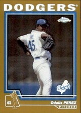 2004 Topps Chrome Gold Refractors Baseball - Pick Your Cards