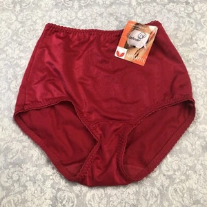 NWT Vtg Vassarette Undershapers Brief Light Control Icon zesty Red sz S - Picture 1 of 6