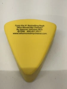 Who Moved My Cheese Squeeze Toy Stress Relief Enjoy Finding New With Less 1998 - Picture 1 of 3