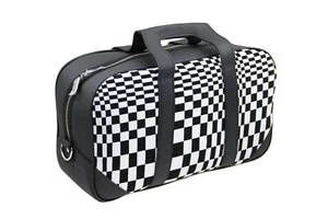sports bag size: 50 x 20 x 30cm Material Pepita black and white, leather black - Picture 1 of 1