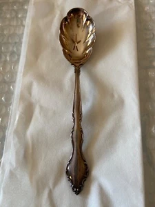 Vintage - Silverplated Sugar Spoon 5 7/8" Wakefield Pattern c.1965 - Picture 1 of 4
