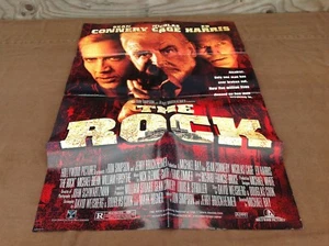 Locandina foglio intero The Rock originale Movie House 1996 - Foto 1 di 9