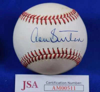 Don Sutton JSA COA Autograph National League Signed Baseball - Image 1 of 2