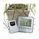  Digital Wireless Weather Clock with Indoor Outdoor Temperature Humidity