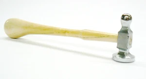 Jewelers Chasing Hammers Jewelry Metalwork Domed Hammer 1" - 25mm Bowed Face - Picture 1 of 8