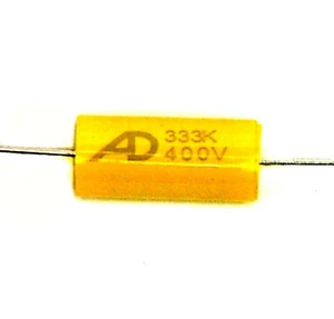100pc MPT Audio Capacitor 0.033uF 333 K 400V ±10% Axial Non-inductive AID Taiwan - Picture 1 of 4
