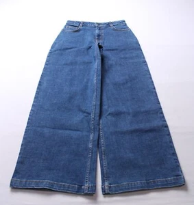Mini Boden Girl's Wide Leg Stretchy Pants BL1 Mid Vintage Blue Size 11-12Y NWT - Picture 1 of 5