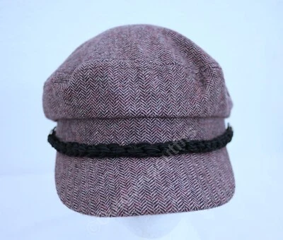 NUEVO Peter Grimm Mezcla de Lana Adulto Top Plano Gorra Sombrero Talla S/M Foto 1 de 4