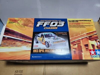 TAMIYA  84228 HKS OPEL VECTRA JTCC  " FF-03 Chassis " LIMITED EDITION  1/10 - Image 1 of 4