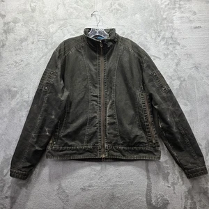 Kuhl Burr Jacke Damen XL grün Baumwolle Canvas Full Zip Outdoor Patina Dye Wandern - Bild 1 von 13