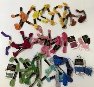 J&P Coats Embroidery Floss Thread Lot Of 43 Variety Of Colors - Picture 1 of 5