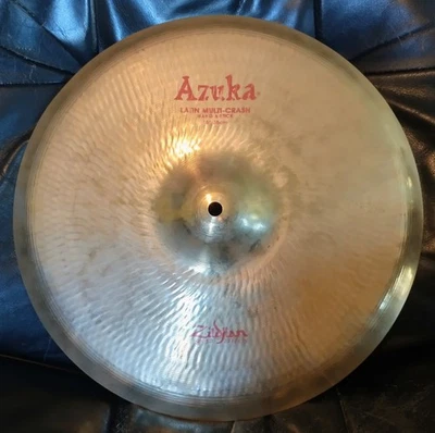 15" Zildjian Azuka Latin Multi-Crash Hand & Stick Cymbal crash ride accent thin - Image 1 of 4