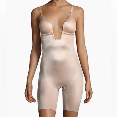 Body Spanx Suit Your Fancy Plunge espalda baja medio muslo talla mediana Foto 1 de 4