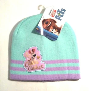 Secret Life of Pets Niñas Invierno Tejido Sombrero Gorro Nuevo con etiquetas OSFM Cachorro - Imagen 1 de 3