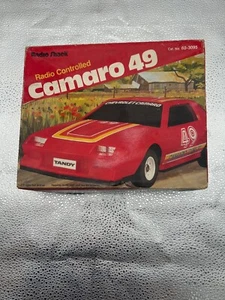 ***VINTAGE RADIO SHACK RADIO CONTRLLED CAMARO 49 TESTED AND WORKS WITH BOX*** - Picture 1 of 17