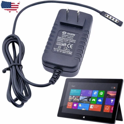 Adaptador de corriente cargador de pared para tableta 10.6 Microsoft Surface RT Windows 8 12V 2A Foto 1 de 4