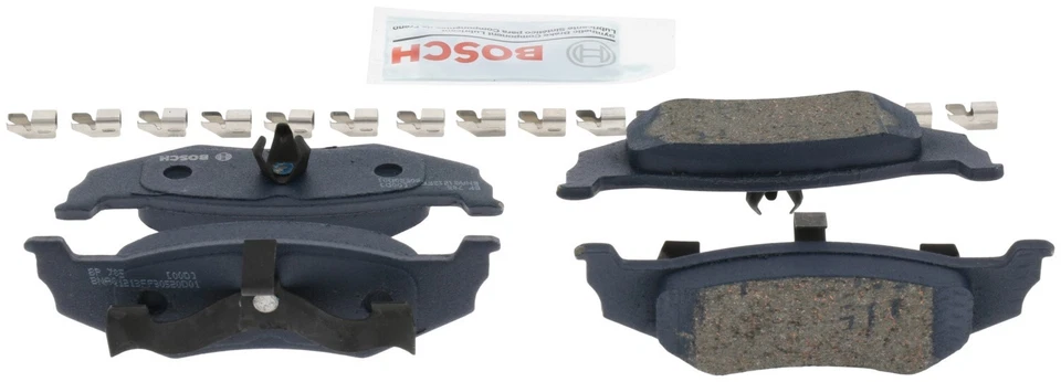Задние полуметаллические тормозные колодки для 1999 Chrysler LHS Bosch QuietCast - Изображение 1 из 4
