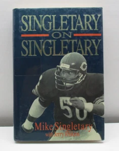 Singletary on Singletary by Jerry B. Jenkins Mike Singletary Chicago Bears NFL - Imagen 1 de 8