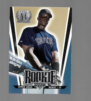 Derrick Gibson 1999 UD Series 2 Star Rookie #281 Colorado Rockies - Image 1 of 2