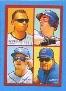 Upper Deck Goudey 2009 4 en 1 #85 Alex Rodríguez/David Wright/Longoria/Ramírez - Imagen 1 de 1
