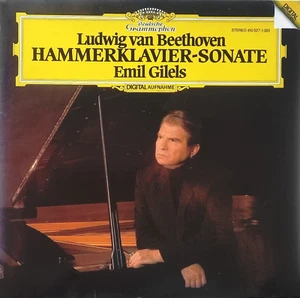 Emil Gilels: Beethoven- Hammerklavier Sonata / DGG white label promo - Picture 1 of 4