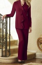 size 6 Ruffle Pant Suit Set by Midnight Velvet new