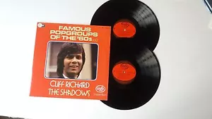Cliff Richard / Shadows - Famous Groups of the 60s - German Import Double LP - Foto 1 di 4