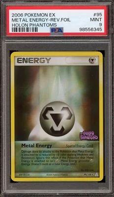 Pokemon Metal Energy EX Holon Phantoms Reverse Holo Rare #95 PSA 9 Mint - Image 1 of 2