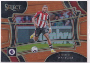 Panini Select Premier League 2023-24 No. 228 Ivan Toney Orange Prizm 9/75 - Picture 1 of 2