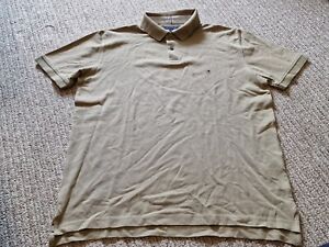 Tommy Hilfiger men's regular fit polo shirt size XL olive shirt Nikki NEW