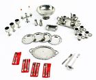 Imperial Cast Metal Doll House Miniature Dish Set Table Settings 33 Pieces