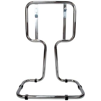 New Double Tubular Fire Extinguisher Stand - Chrome • 45£
