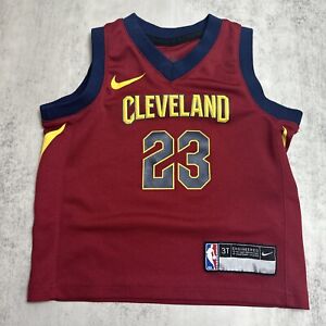 Nike Authentic Cleveland Cavaliers Lebron James #23 Jersey Kids Toddler 3T