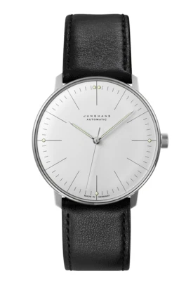 Nuevo reloj para hombre Junghans Max Bill automático esfera plateada mate 27/3501.02 Foto 1 de 4