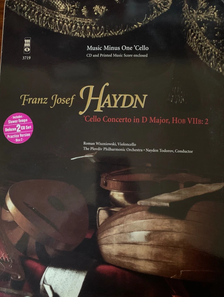 Cello Concerto in D Major Josef Haydn - Music Minus One with 2 CDs - Image 1 of 1