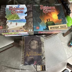 Robinson Crusoe with Book Of Adventures and Mystery Tales Expansions! - Picture 1 of 10