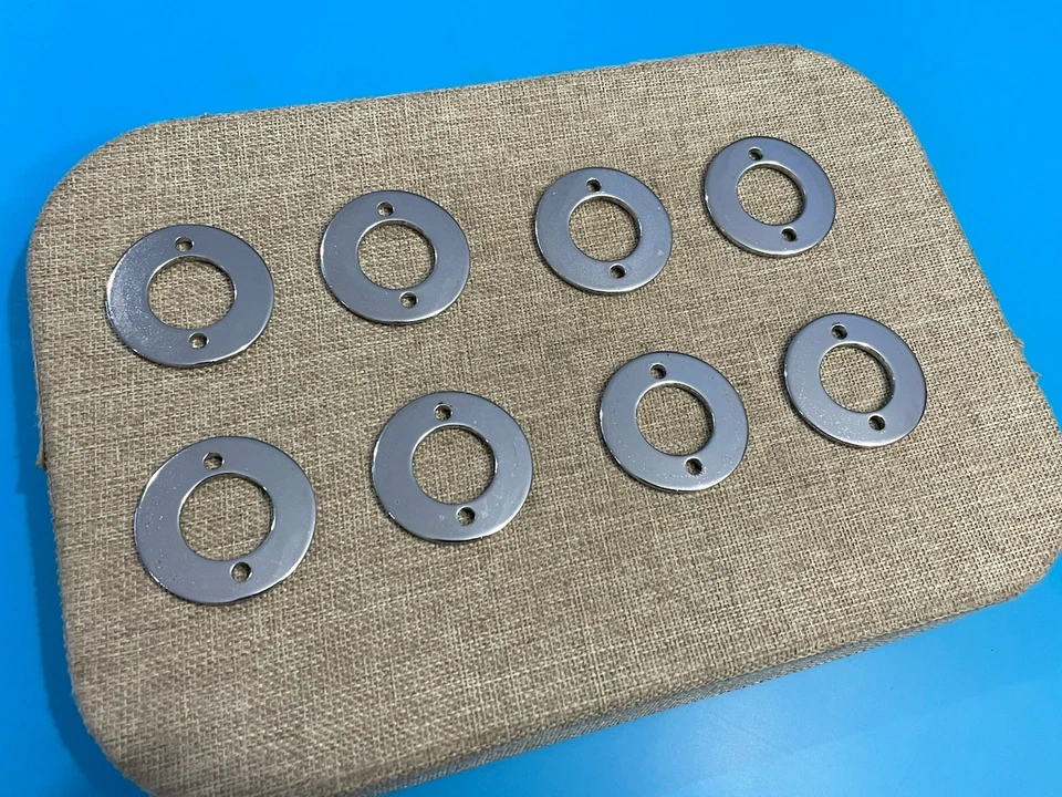 Espaciadores de cuñas de tambor de bajo Camco años 60 70 vintage Foto 1 de 4