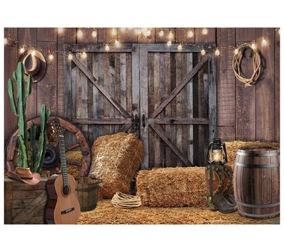 7x5FT Westlicher Cowboy Hintergrund Westliche Cowboy Party Thema Wilder Weste... - Bild 1 von 4