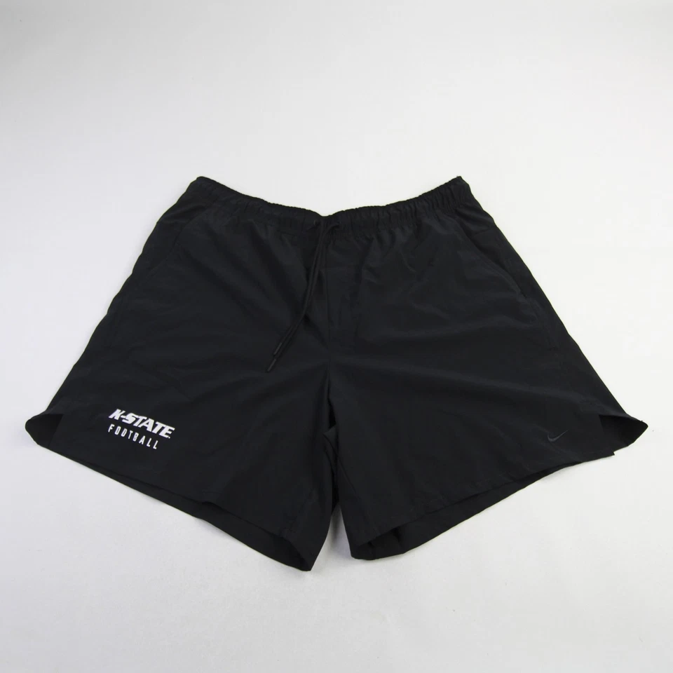 Мужские спортивные шорты Kansas State Wildcats Nike Dri-Fit черные б/у - Изображение 1 из 1