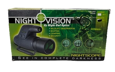Monocular de visión nocturna Night Owl Optics NOXM50 nuevo en caja abierta probado funciona Foto 1 de 4