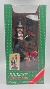 Vintage Holiday Creations Dickens Collection musikalischer & beleuchteter Weihnachtsmann - Bild 1 von 6