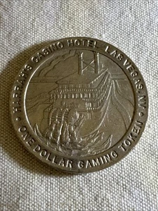 $1 Gaming Token Harrah's Showboat Las Vegas Nevada Casino Chip Metal - Picture 1 of 6