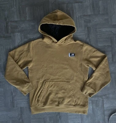 Sudadera con Capucha New Balance Boy’s XL Manga Larga Marrón Tostado Nueva en Caja Talla X-Grande Foto 1 de 4