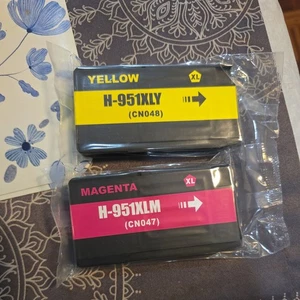 H-951XLMagenta & Gelb 2er Pack Tintenpatronen - Bild 1 von 2