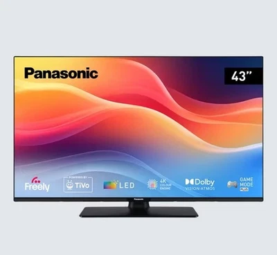 Panasonic Smart TV TB-43W61AEY (2025) 43" LED HDR 4K Ultra HD Dolby Atmos Black - Image 1 of 4